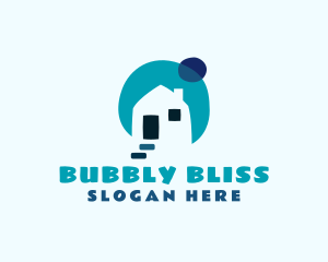 Bubble House Realty logo design