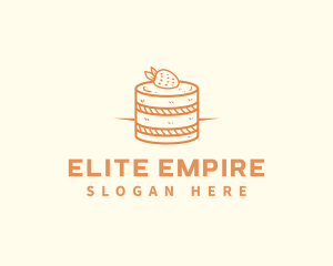 Strawberry Shortcake Pastry logo design