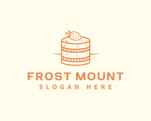 Strawberry Shortcake Pastry logo design