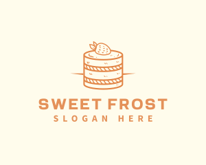 Icing - Strawberry Shortcake Cake logo design