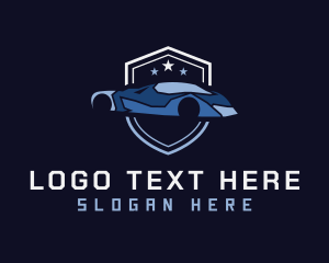 Supercar Racing Vehicle Logo