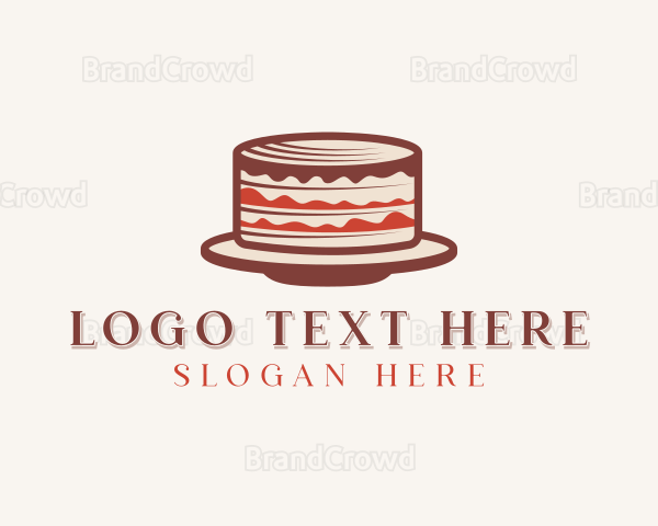 Dessert Cake Baker Logo