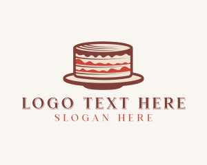 Dessert Cake Baker Logo