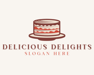 Dessert Cake Baker logo design