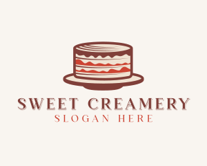 Dessert Cake Baker logo design