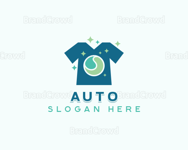 Dry Cleaning Shirt Logo