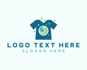 Washing - Dry Cleaning Shirt logo design