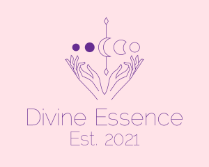 Divine - Spiritual Astrology Astrologist logo design