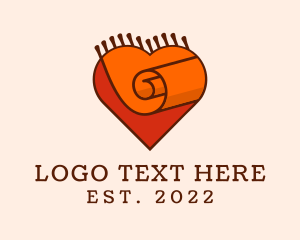 Flooring Services - Heart Carpet Cleaner logo design