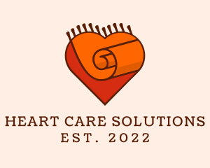 Heart Carpet Cleaner logo design