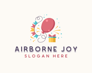 Birthday Celebration Balloons logo design