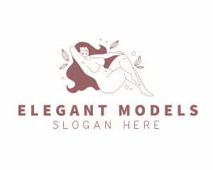Modeling - Nature Nude Model logo design