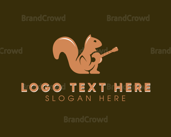 Squirrel Music Guitar Logo