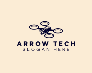 Aerial Tech Drone  logo design