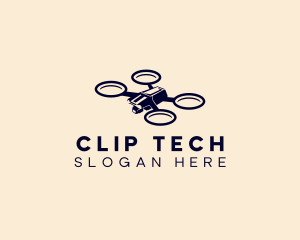 Aerial Tech Drone  logo design