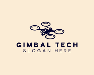 Aerial Tech Drone  logo design