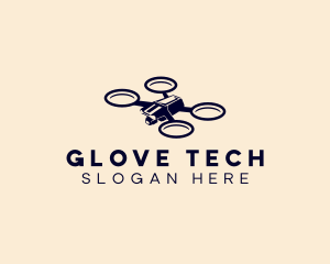 Aerial Tech Drone  logo design