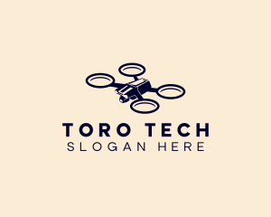 Aerial Tech Drone  logo design