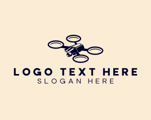 Tech - Aerial Tech Drone logo design