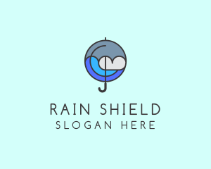 Umbrella - Umbrella Rainy Season logo design