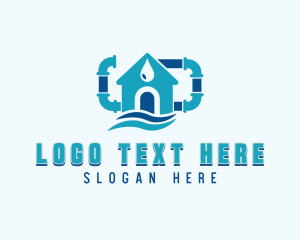 Plumbing - Home Plumbing Maintenance logo design