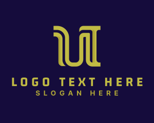 Professional Elegant Letter U Logo