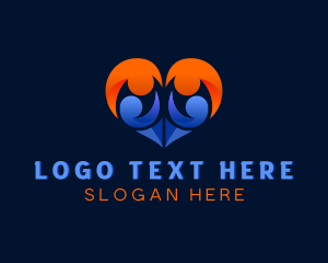 Ngo - Heart Charity Foundation logo design