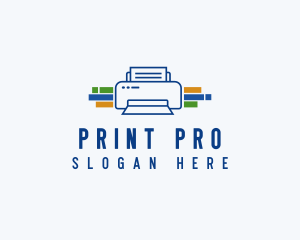 Printer - Printer Ink Machine logo design