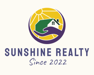 Sunshine House Real Estate  logo design