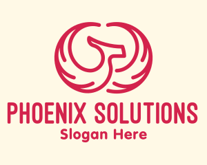 Phoenix - Minimalist Creative Phoenix logo design