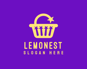 Starry Shopping Basket Logo