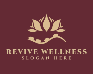 Rejuvenating - Premium Massage Spa logo design