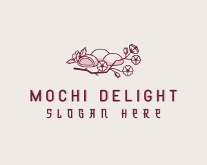 Mochi - Japanese Sweet Mochi logo design