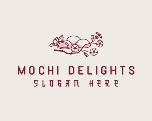 Mochi - Japanese Sweet Mochi logo design