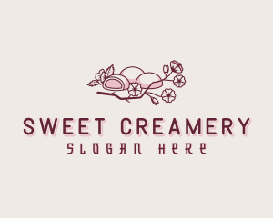 Japanese Sweet Mochi logo design