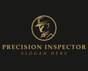 Inspector - Gentleman Inspector Man logo design