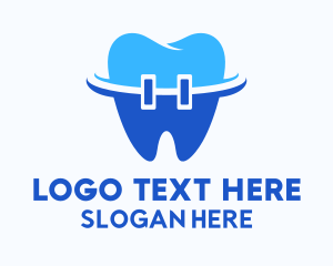 Dental Braces Oral Care  Logo