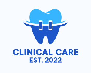 Dental Braces Oral Care  logo design