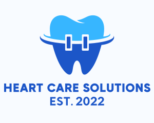 Dental Braces Oral Care  logo design