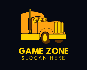 Towing - Yellow Moving Cargo logo design