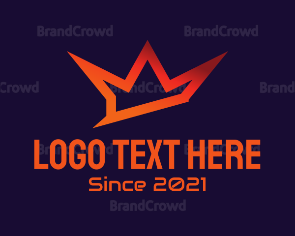 Gradient Gaming Crown Logo