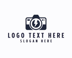 Digicam Flash Camera Logo