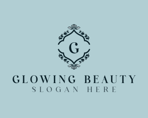 Floral Beauty Makeup logo design