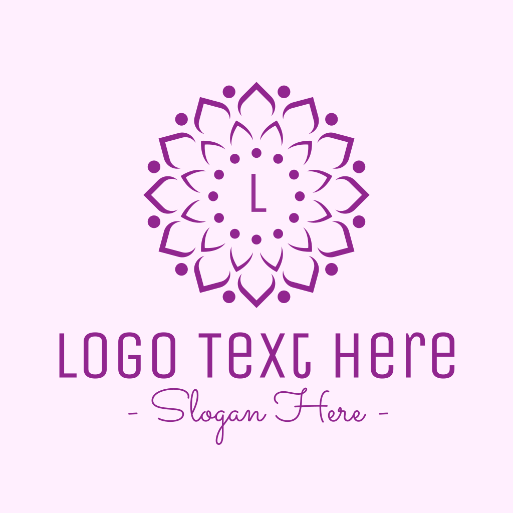 Download Decorative Elegant Flower Logo | BrandCrowd Logo Maker