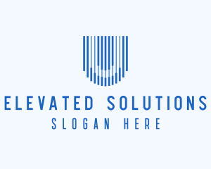 Startup Business Letter U logo design