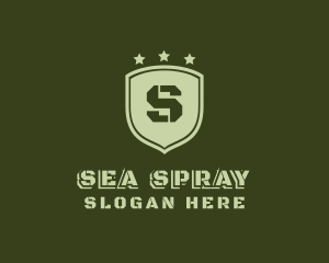 Army Shield Military logo design