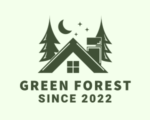 Forest Cottage House logo design