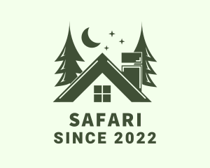 Forest Cottage House logo design