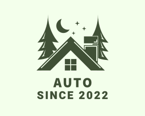 Forest Cottage House logo design