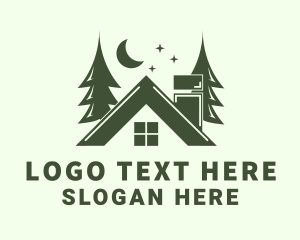 Forest Cottage House Logo